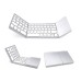 B033 Foldable Bluetooth Keyboard with Touchpad (silver)